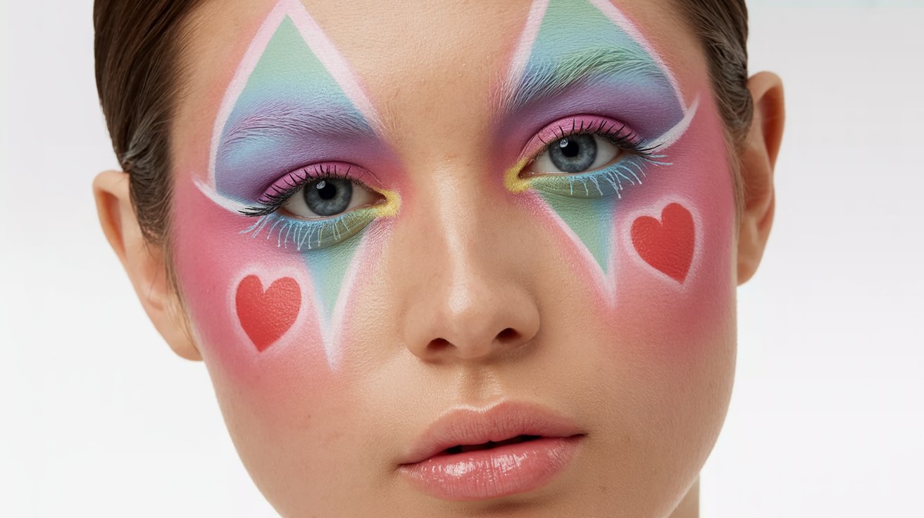 Bold Pastel Eye Art
