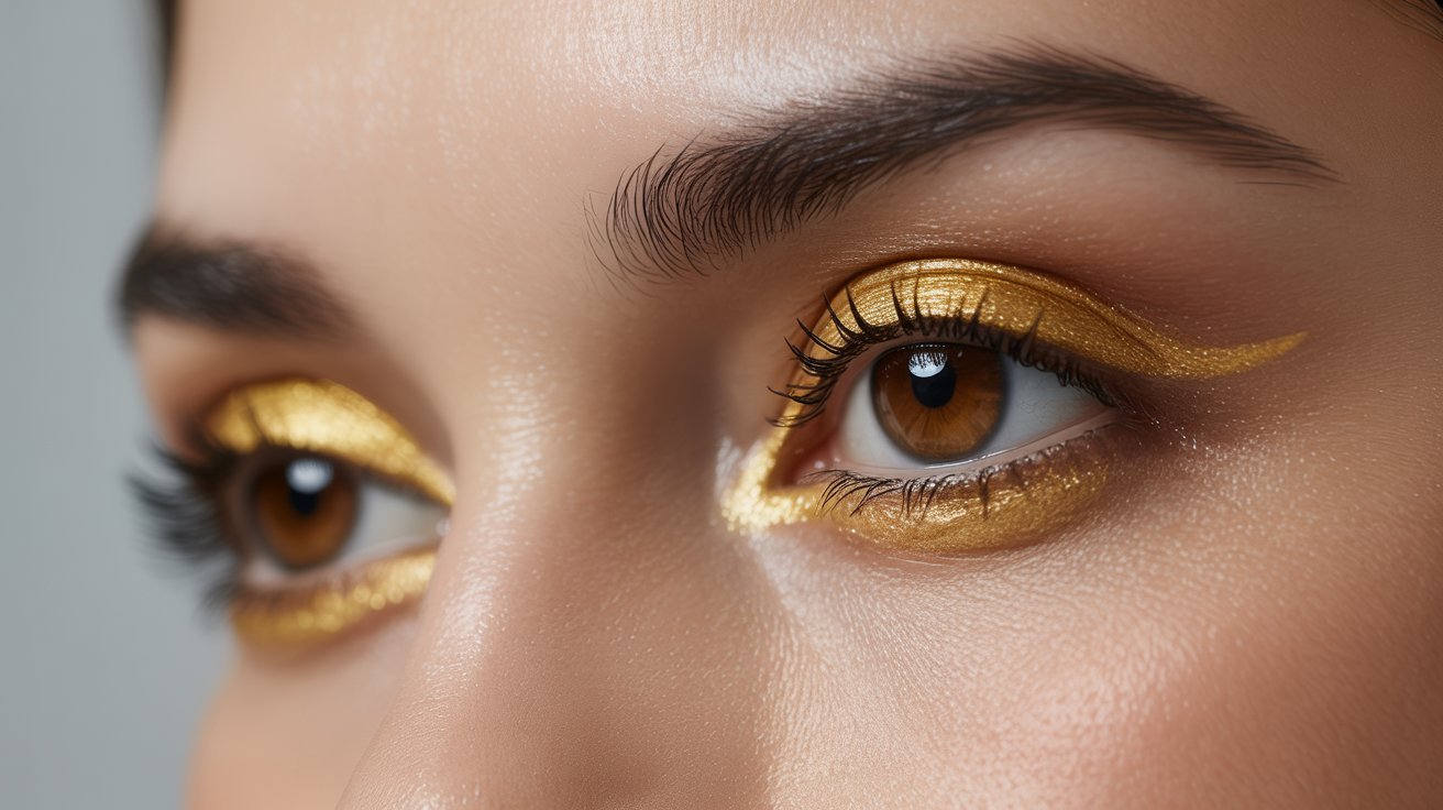 Gold Shimmer Lid