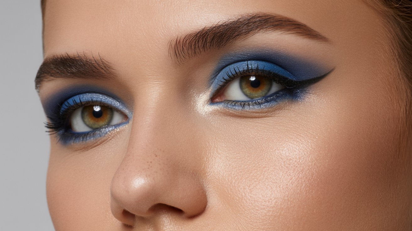 Navy Smokey Edge