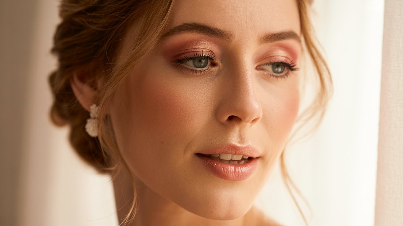 Rosy Eye Makeup Look