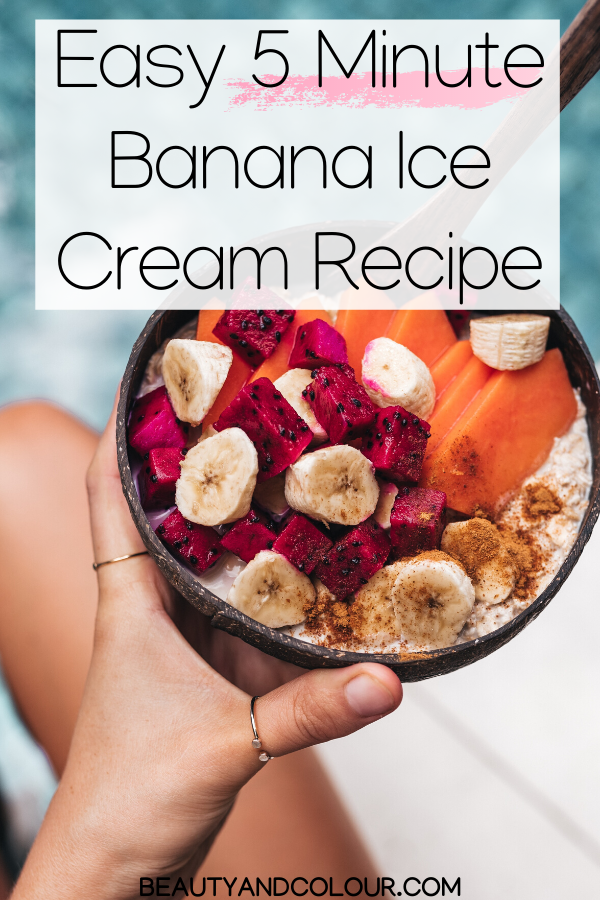 Easy Banana Ice Cream Recipe