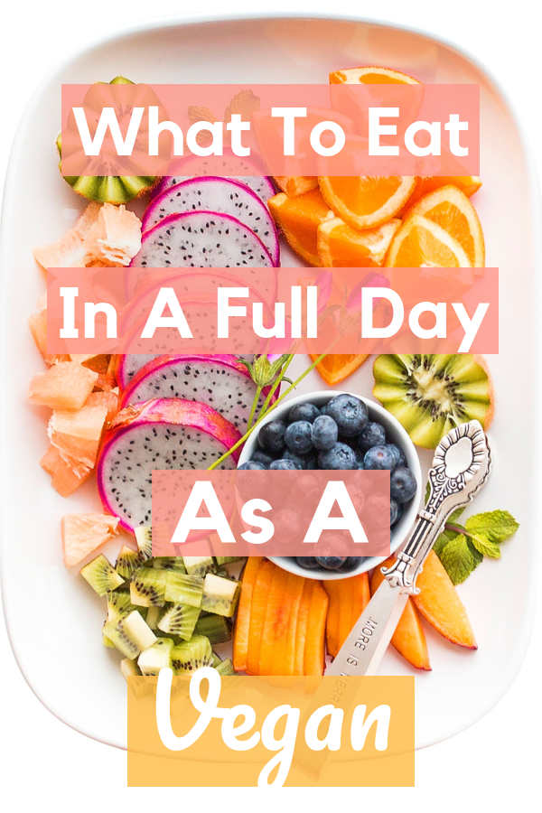 What I Eat In A Day Vegan
