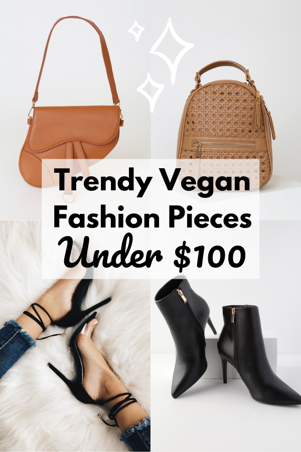 Trendy Vegan Fashion Pieces Under $100
