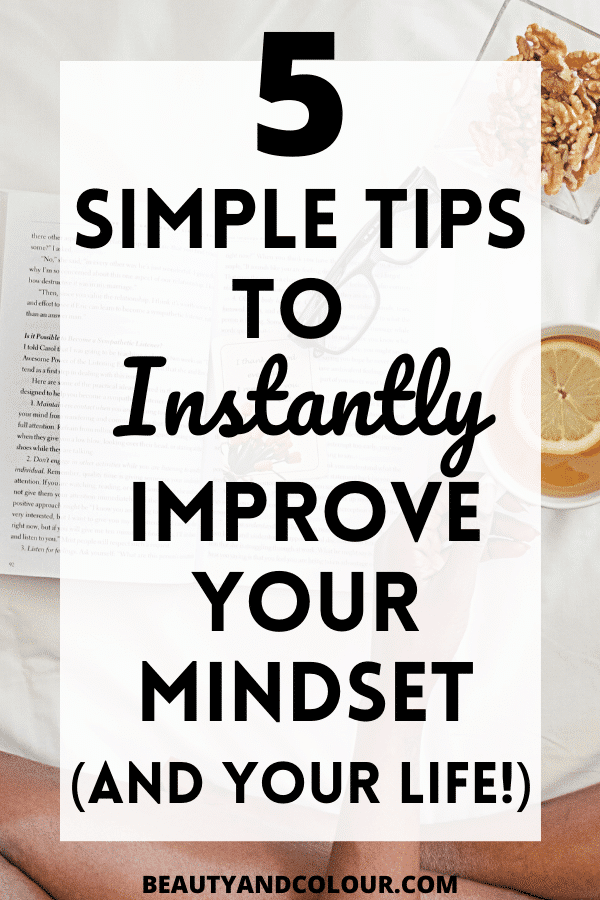 healthy habits positive mindset tips