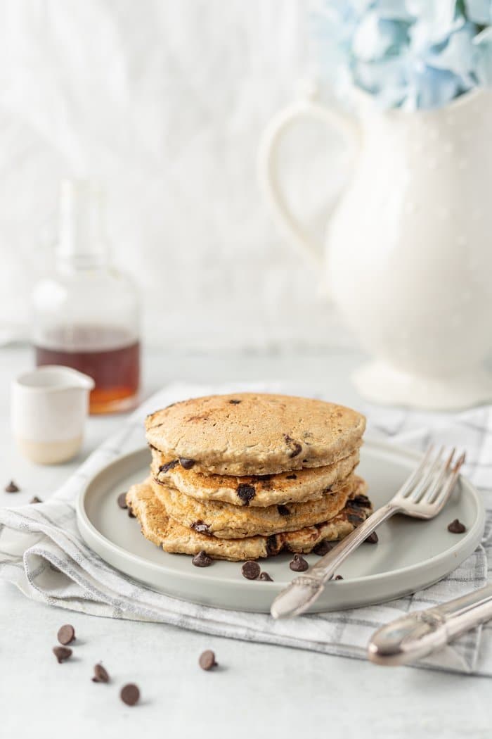 vegan chocolate chip pancake recipes beauty and colour