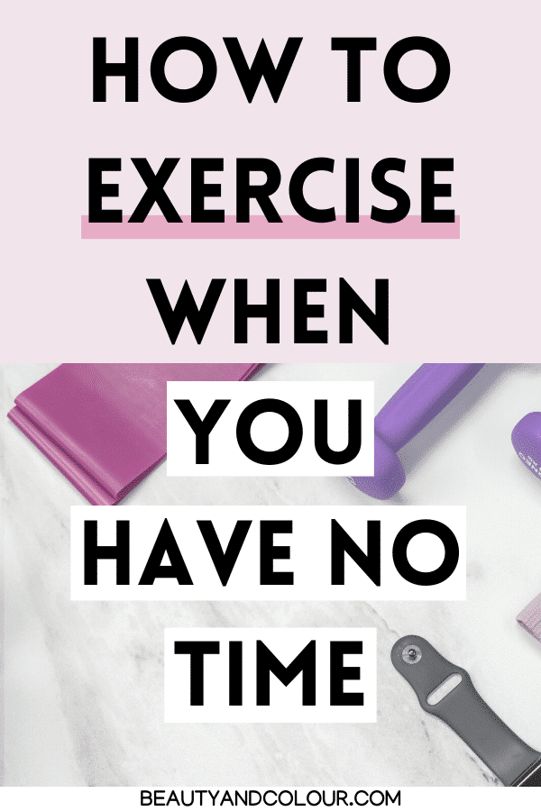 Create exercise routine With A Busy Schedule