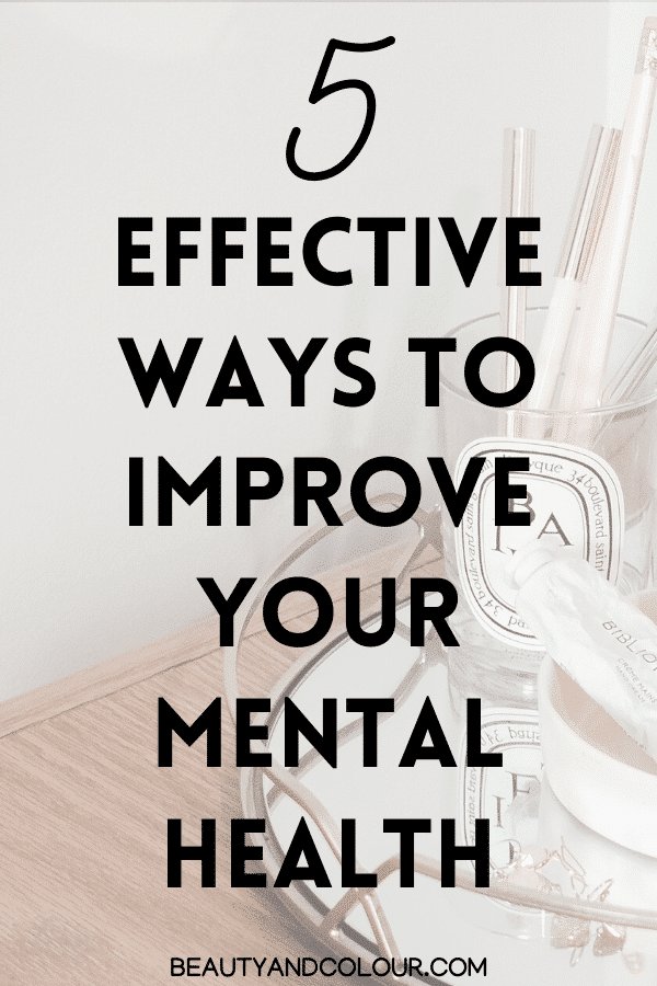 tips to improve mental health and develop positive mindset