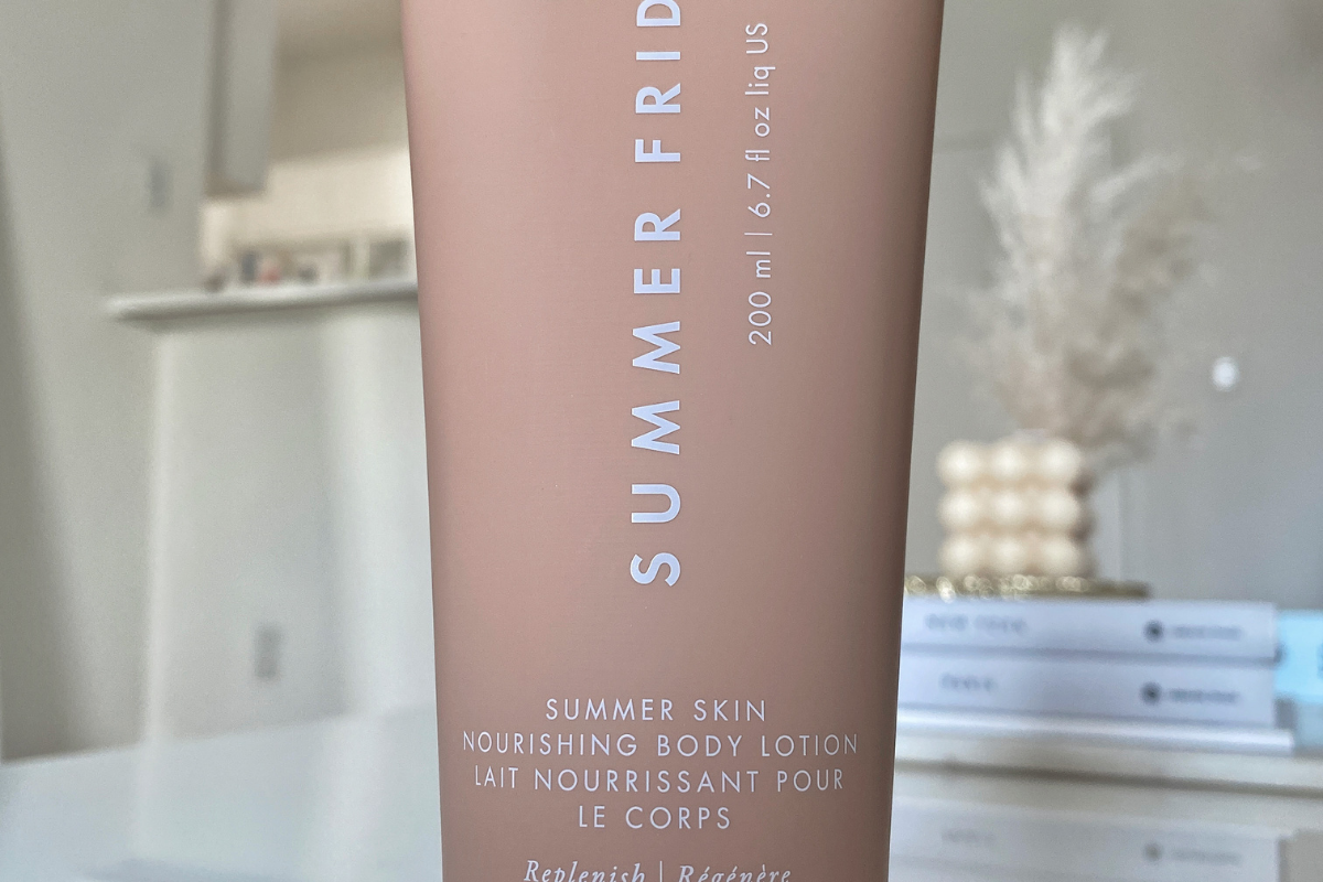 Summer Fridays summer skin nourishing body lotion review