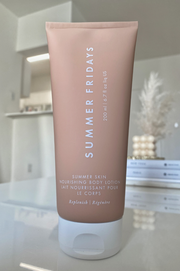 Summer Fridays summer skin nourishing body lotion review