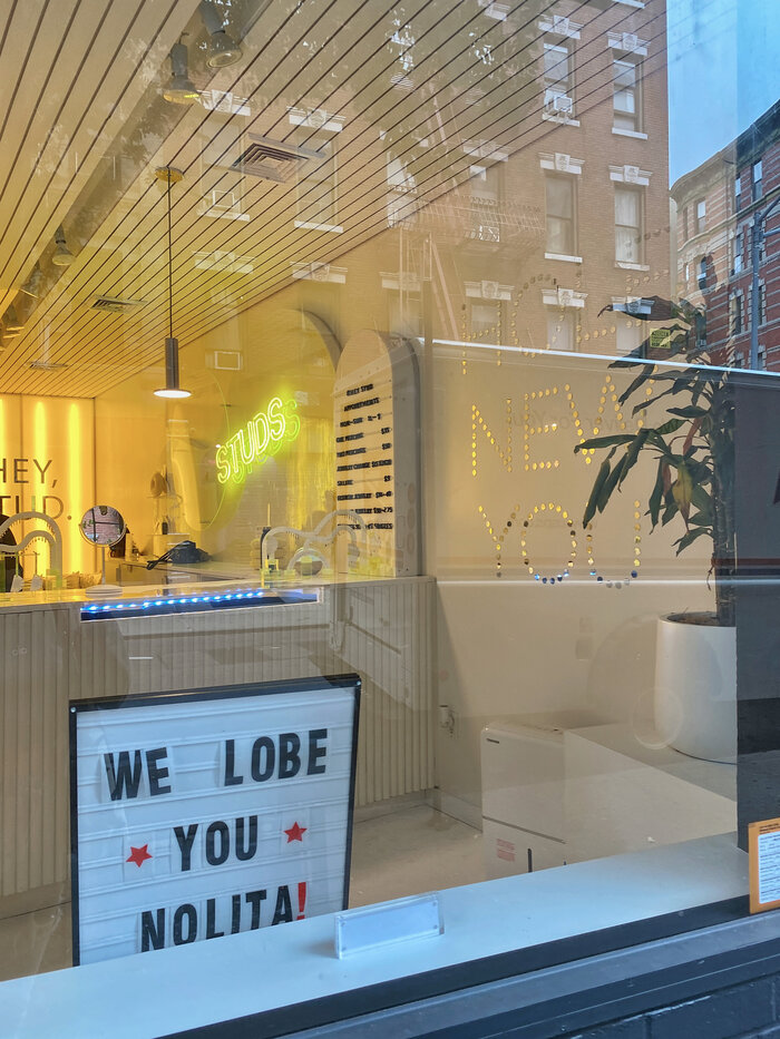 storefront in nolita new york