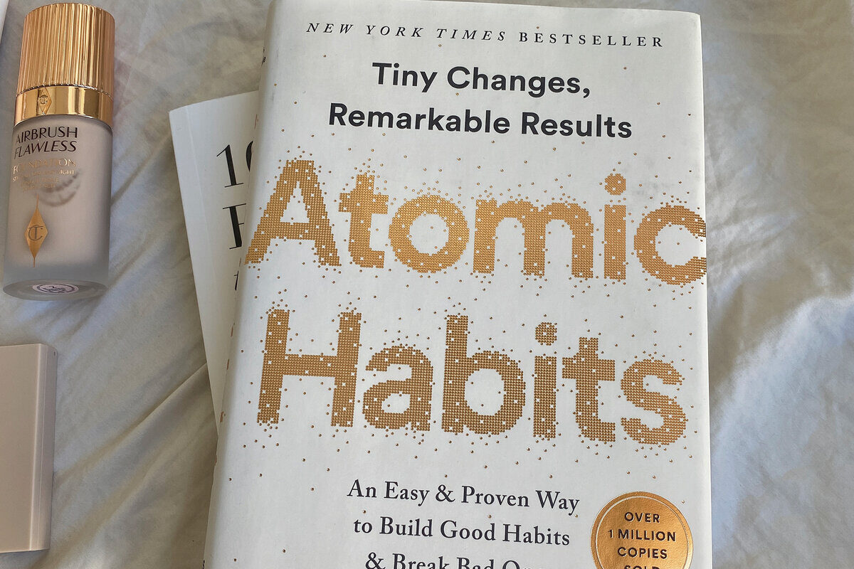 atomic habits self improvement book