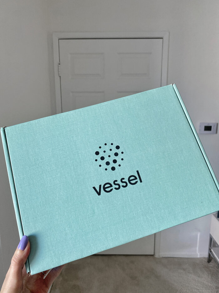 vessel health box against white backdrop