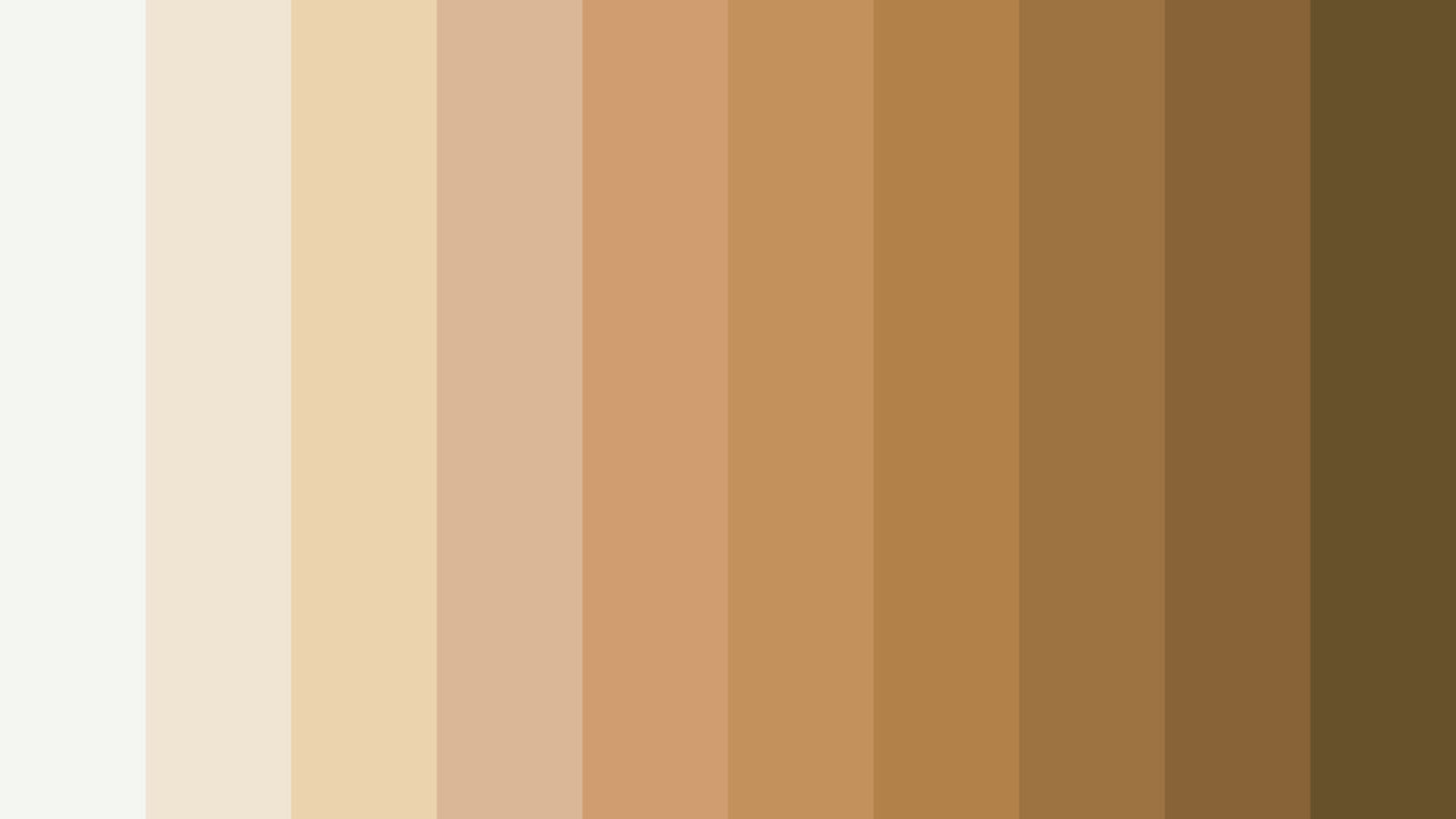 Skin Tones Chart by Undertones 
