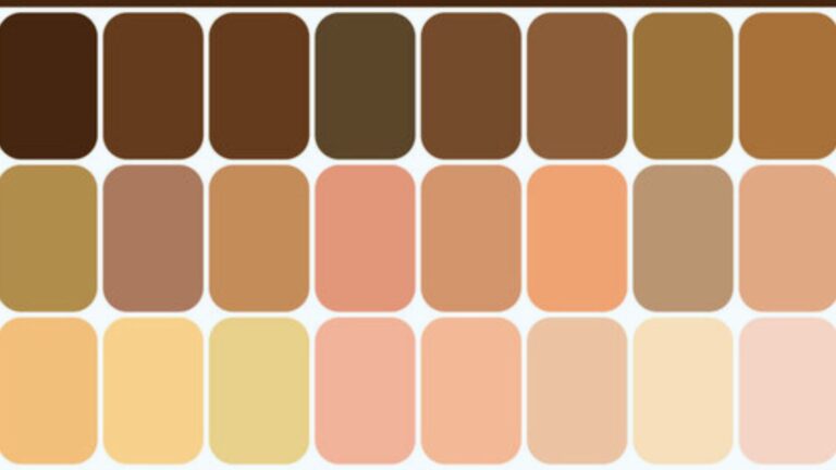 Skin Tones Chart: Visual Guide to All Complexions - BeautyandColour